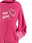 Pink Heart Hoodie - YOUTH